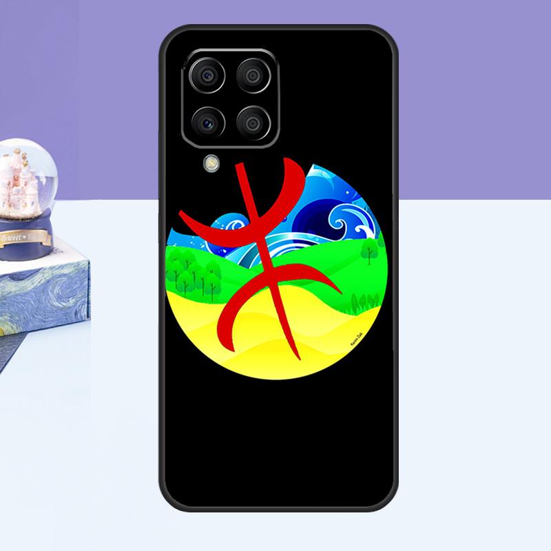 Amazigh Symbol Berber Academy Case For Samsung Galaxy M11 M31 M20 M35 M55 M15 M32 M16 M36 M56 M54 M23 M52 M34 M14 M13 M53