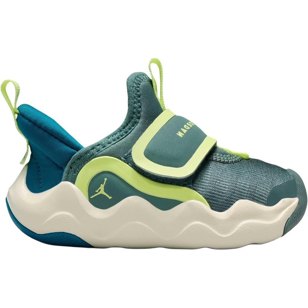 Air Jordan 23/7.2 Easyon TD Хаста Грин Абисс Детские Кроссовки Синее Стекло Свет-Лимоновый Твист HF3414-302
