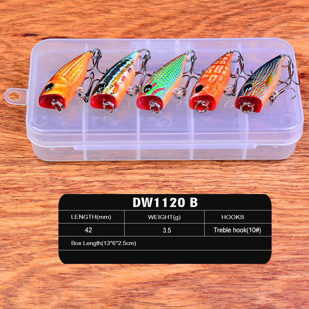 Коробка с наживкой для приманки Rock Bait 10 коробок с наборами наживок Poppa