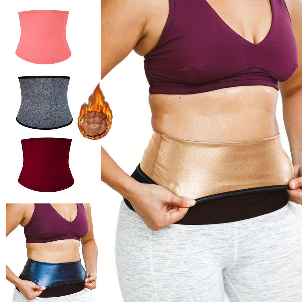 Sweat Shaper Waist Trimmer Gym Fitness Sets Waist Trainer Sauna Belt Neoprene-free Waist Cincher Sauna Slimming Belt