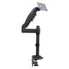 Single Display Mount for 17 to 30 Inch Screen Aluminum Computer Display Screen Arm Adjustable Stand 