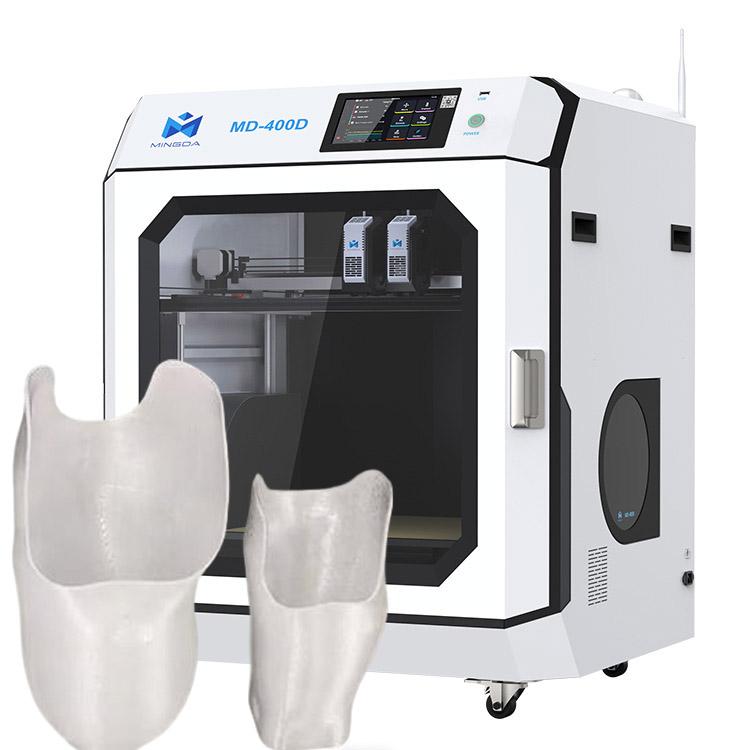 MD-400D Industrial 3d Printer Large Format FDM 400mm Dual Extruder Fast Printing Speed 3d Printing Machine Impresora 3d