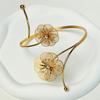 Fashion Wide Open Bangle Metal Arm Bracelet New Armband  Jewelry Accessories
