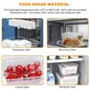 Fruit Containers for Fridge with Removable Colanders - Refrigerator Produce Storage Bins with Lids Clear Kitchen Organizer Keepers for Vegetable