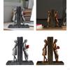Decorative Bookends Creative Book Holder Organizer Support Couple Statue Figurine Resin