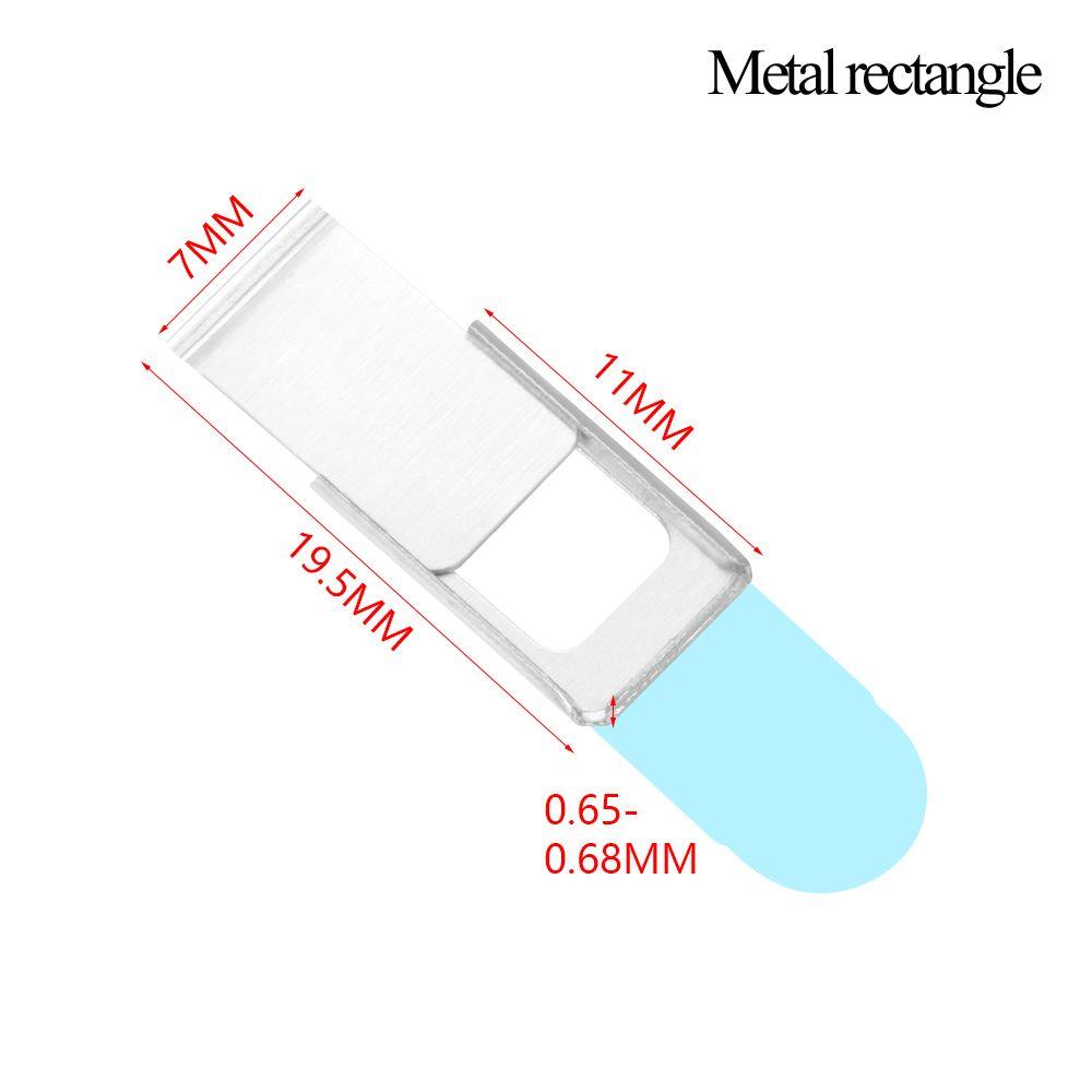 Универсальный защитный экран-блокиратор, наклейка на камеру, металлическая крышка для веб-камеры, защита конфиденциальности, слайдер