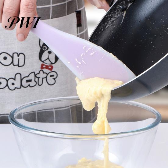 Heat-resistant Pastry Scraper Non-Slip Portable Wide Butter Spatula Application Kitchen Tool Silicone
