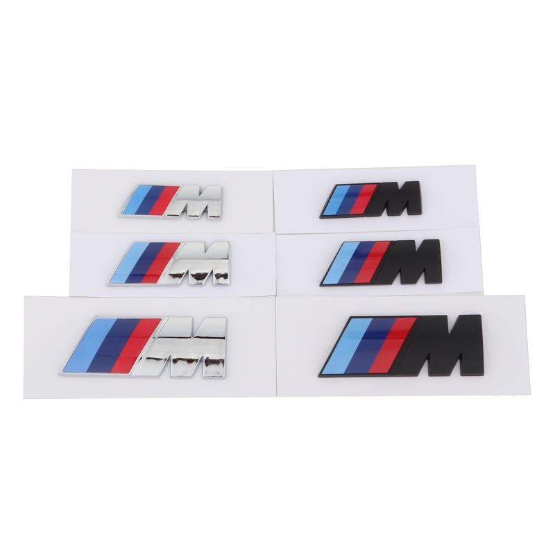 Для BMW M Значок на крыло Значок на крыло Все 1 2 3 4 5 серий Логотип M ABS наклейки, доступны разные размеры.
