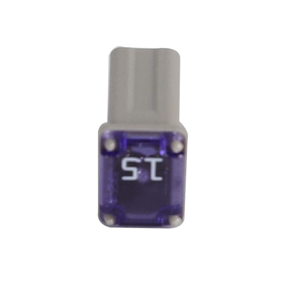 10 Pc Automotive MCASE Mini Box Shaped Cartridge Fuse Kit for Cars, Trucks, and SUVs