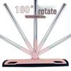 2024 Soft Bristle Broom & Dustpan Set with Long Stainless Steel Rake Teeth, Free Shipping