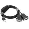 Кабель-преобразователь USB в RS232 DB9 Serial