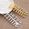 1 SET Digital Restore Repair Clock Parts Arabic Number Clock Numerals Bell Accessories