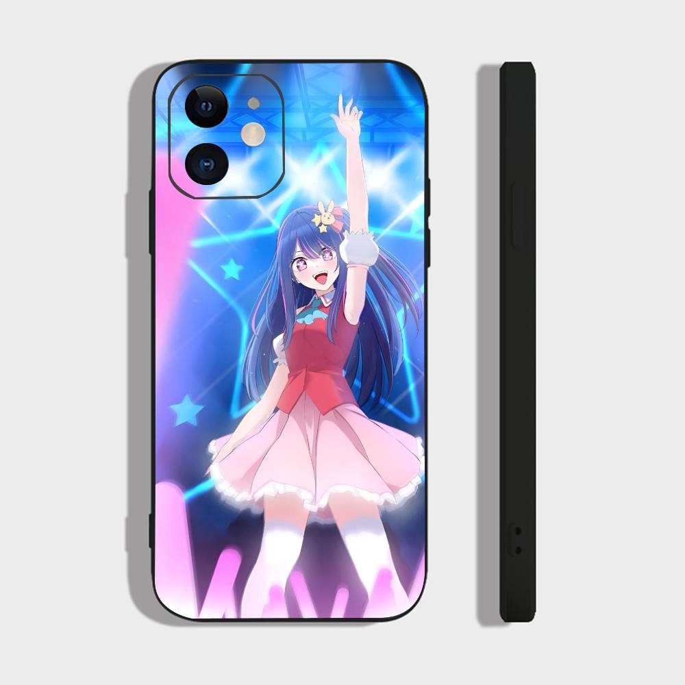 Аниме A-Ai H-Hoshino Девушка Для iPhone 17 Air 16 Pro Max 15 14 13 Чехол с Полным Покрытием Противоударный MagSafe