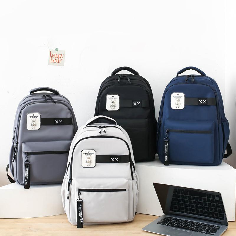 Женский школьный рюкзак большой емкости, мужской рюкзак для школьников младших классов, компьютерный рюкзак для мальчиков