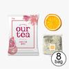 Jardin Our Tea – Корейский чай с настоящими фруктами, 8 пакетиков, ассорти вкусов