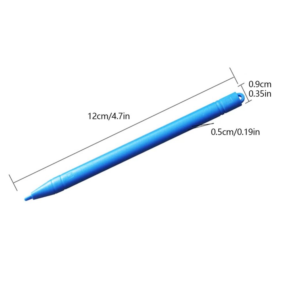 6 шт. Разноцветная ручка для графического планшета, Детский подарок, Рисовальный карандаш, ЖК-планшет для письма, Стилус, Доска для граффити