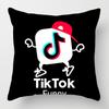 Декоративная наволочка с узором Тикток, мягкая наволочка для дома и автомобиля, 18 дюймов