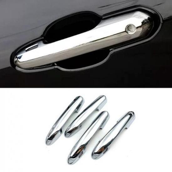 Chrome Exterior Door Handle Cover Trim For Toyota Land Cruiser 2022 2023 LC300