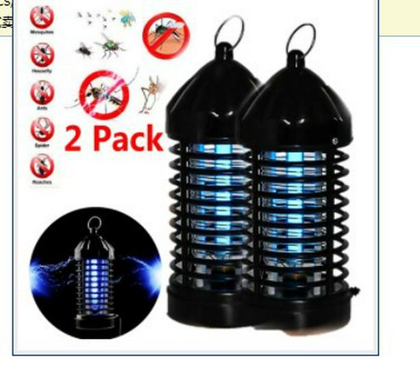 Электрический уничтожитель комаров: Фотокаталитическая ловушка без излучения для использования внутри и снаружи помещений