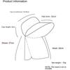 Anti-UV Tea Picking Cap Wide Brim Sunscreen Hat Casual Women's Ponytail Hat  Outdoor