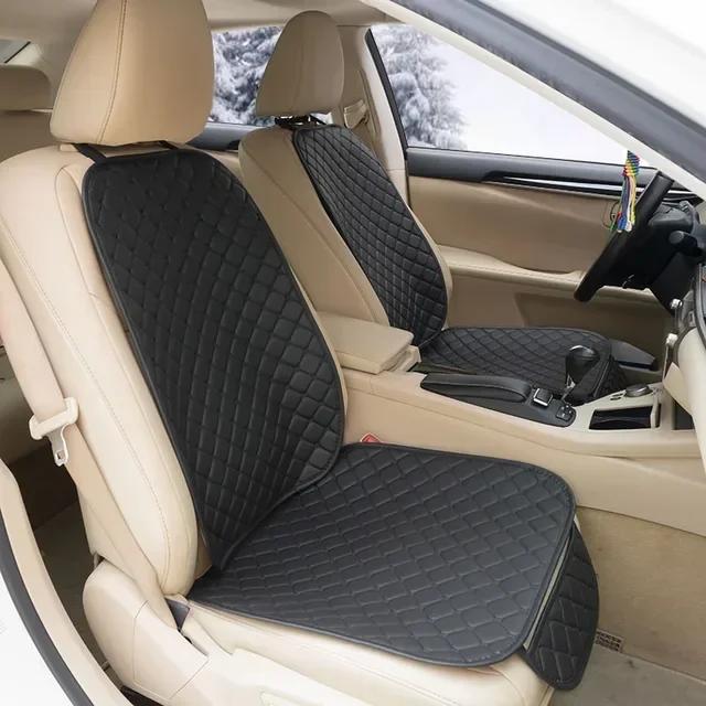 New Pu Leather Car Seat Cover Seat Back Cushion Minimalism Seat Cushion Universal Wear-resistant and Durable Four Seasons
