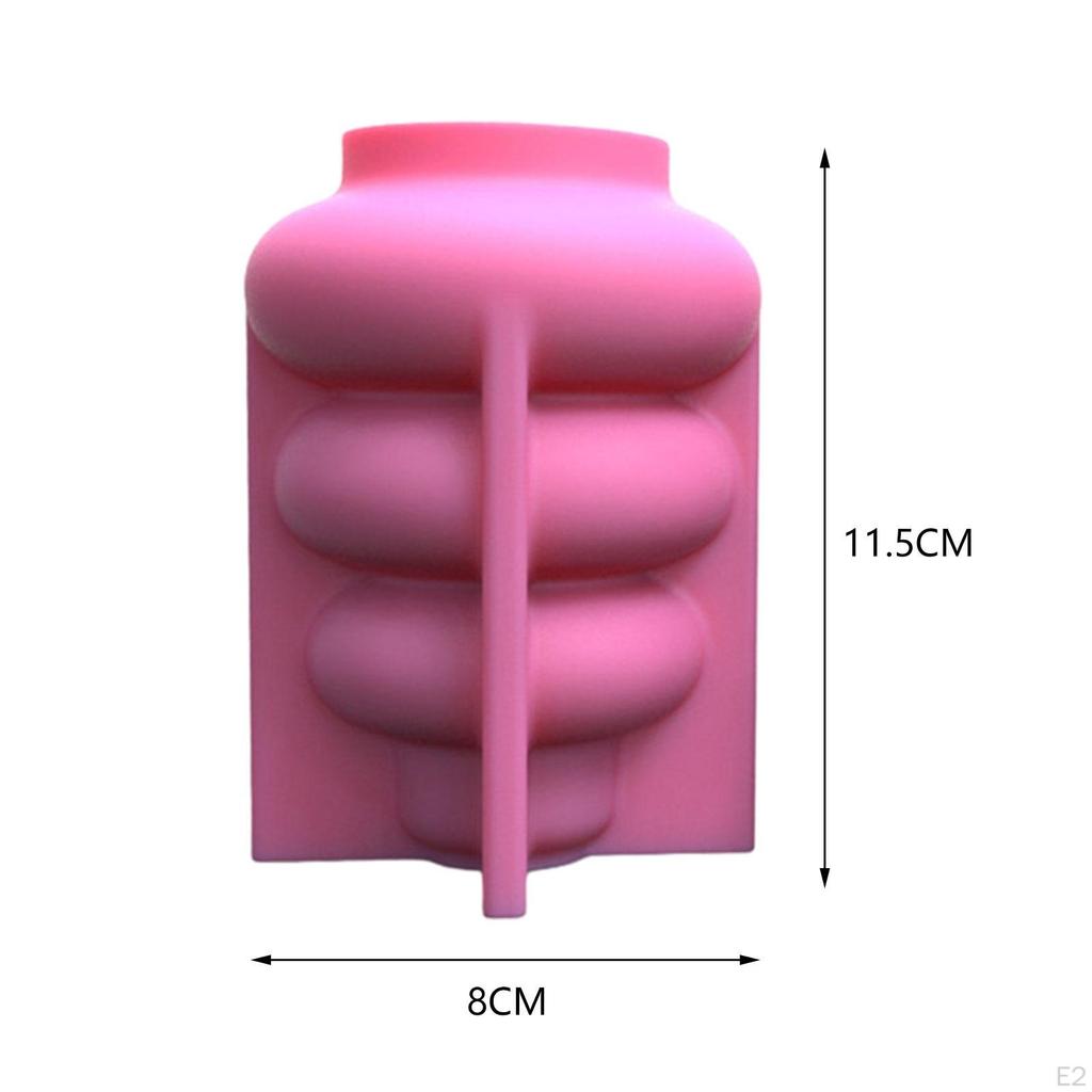 Ваза для цветов, силиконовая модель, ремесла, эпоксидная смола, кастрюля, искусство, сделай сам, бетон