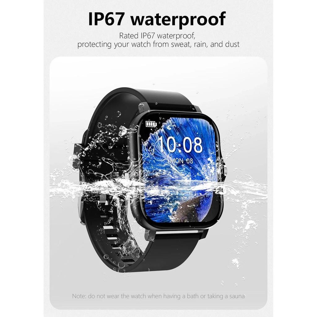 Y13 PRO MAX Новые умные часы для мужчин и женщин Подарок для Xiaomi Полный сенсорный экран Спортивные фитнес-часы BT-звонок Цифровые умные часы Наручные часы