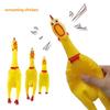 Large Screaming Chicken: Vinyl Prank Sound Toy