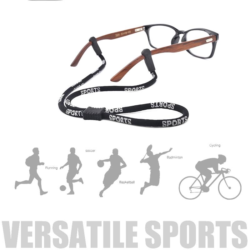 Новый ремешок для очков, удобный, 1 шт., регулируемый шнур для очков, шейный шнур для очков, горячая распродажа, противоскользящий спортивный канат
