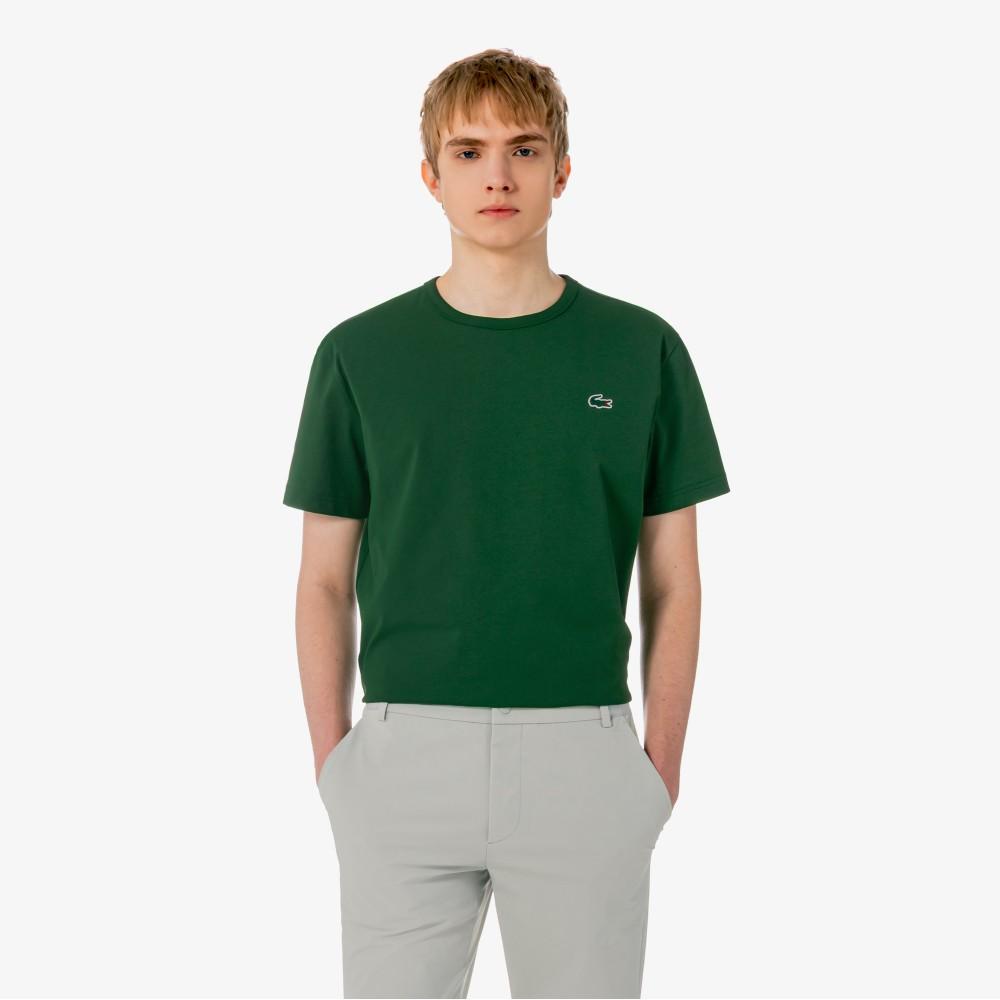 Lacoste Мужская футболка с охлаждающим принтом, короткий рукав TH769E-56G132