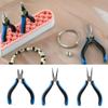 Set of 3 Jewelry Pliers Essential Crafting Tool Cutting Pliers Round Nose Pliers Suitable for Necklace Bracelet Making