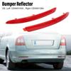 2PCS ABS Bumper Reflector Red Bumper Reflector Set  For OCTAVIA 1z Facelift 2009-2012