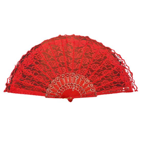 Ручной складной веер Модный нежный легкий танцевальный веер Стильный складной веер с кружевной отделкой Складной веер для улицы