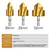 3Pcs/Set 3 Flute 20+25+32mm HSS Hex Shank PPR Pipe Reamer Drill Bit Step Drill Hole Opener for Water Pipe Expansion
