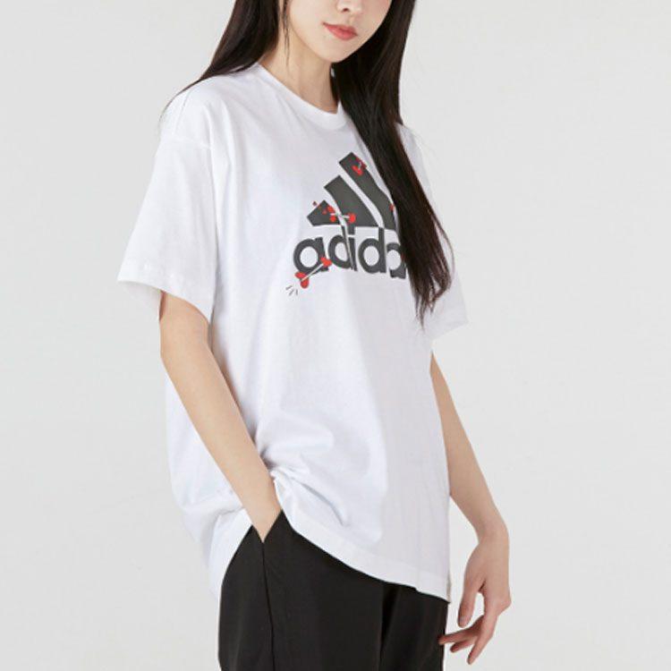 adidas Футболка унисекс SS22 Белая GL0870
