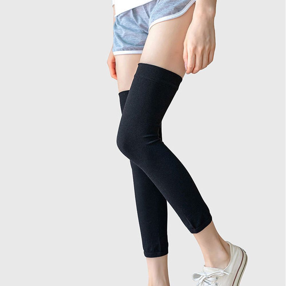 1 пара хлопковых дышащих эластичных бандажей для спорта и фитнеса, наколенников, поддержки колена