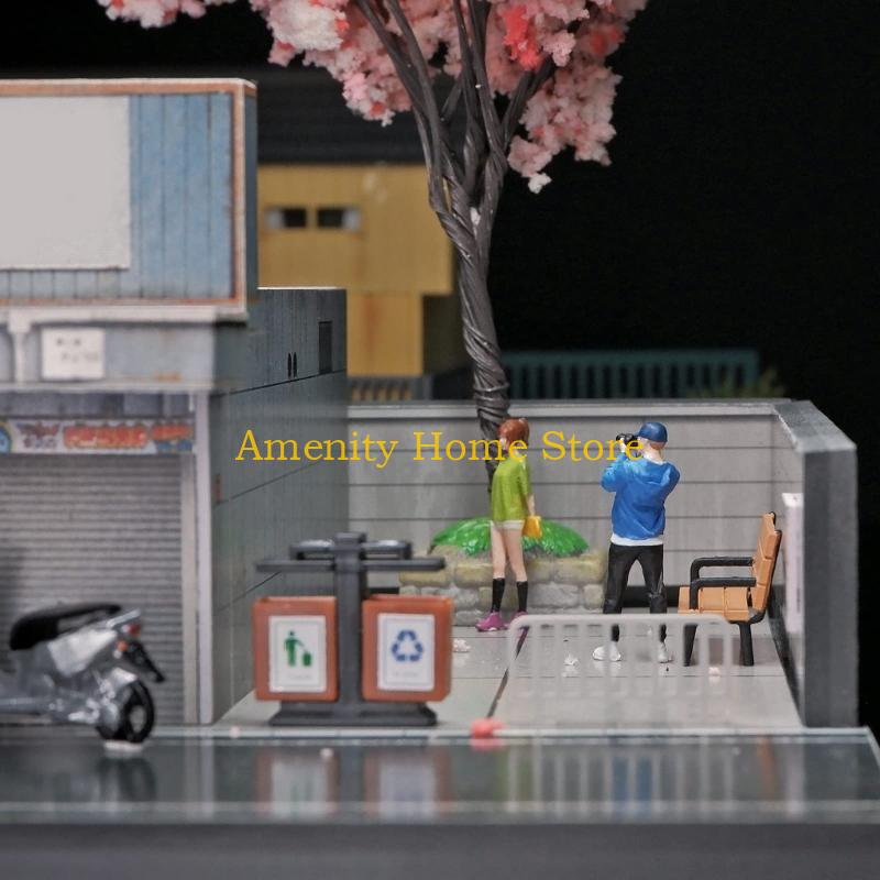 F26C Realistic Photographer Figure Model 1:64 Scale Hand Painted Collectible Figures