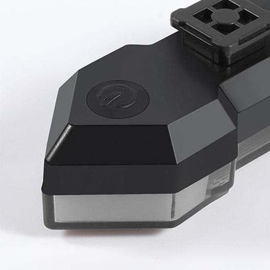 Велосипедный задний фонарь с дистанционным управлением, водонепроницаемый, прочный, задний фонарь для горного велосипеда, предупреждение о повороте, перезаряжаемая лампа для ночной езды