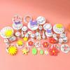 33Pcs/Set Fondant Plunger Cutter Cake Cookie Fondant Mold Diy 3D Decorating Tools Cake Biscuit Cutter Baking Supplie Baking Mold
