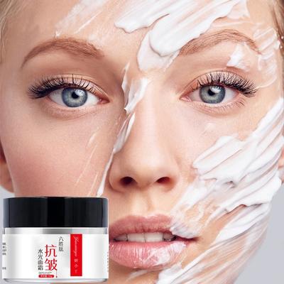 Six Peptide Cream Collagen Отбеливающий крем против морщин Увлажняющий крем с гиалуроновой кислотой Антивозрастная питательная сыворотка для ухода за кожей