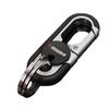 CARABINER KEYCHAIN - Double Ring Keyring Carabiner for Car Keys, Easy To Use for