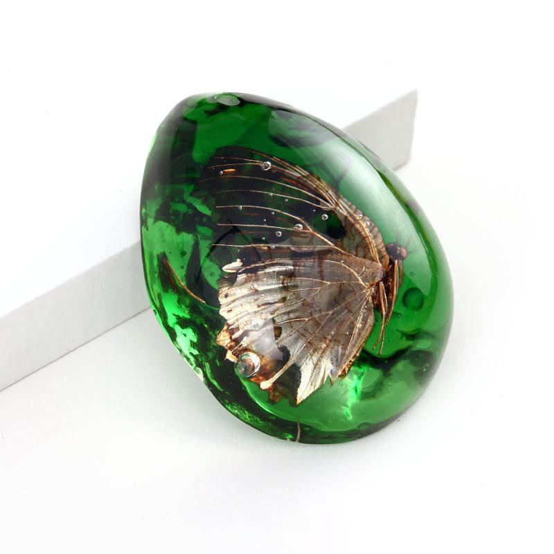 Натуральный янтарь скорпион образец насекомые камень кулон ожерелье драгоценный камень для самодельных ювелирных изделий кулон ремесла подарок для друга семьи