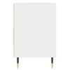 Vidaxl Szafka Pod Tv, Biała, 80X36X50 Cm, Materiał Drewnopochodny