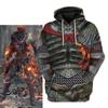 Men's And Women's 3d Printed Popular Game Dark Souls Hoodie New Fashion Casual Hooded Sweatshirt Cool Sport Oversized Loose Top