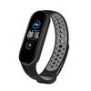 Дышащий ремешок для Mi Band 3 4 5 6 7 Умные часы Наручный M3 M4 Браслет для MiBand 7 6 5 Замена ремешка Miband