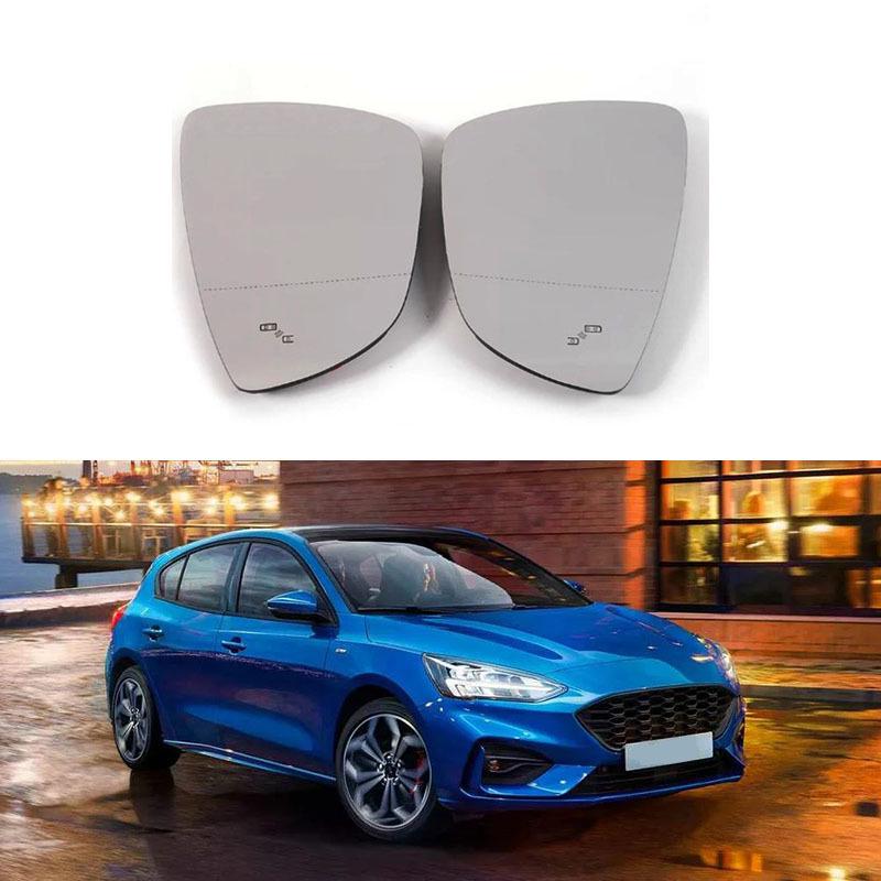 Обогреваемое зеркальное стекло заднего вида для мертвой зоны для Ford Focus MK4 2018-2021
