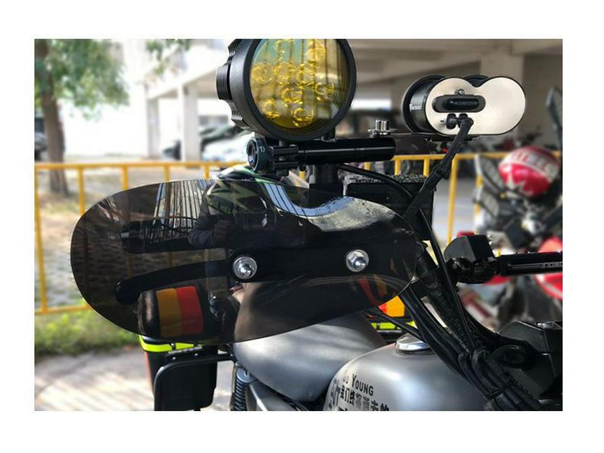 Дефлектор защиты рук на лобовое стекло для Harley Touring FLHT 1996-2013