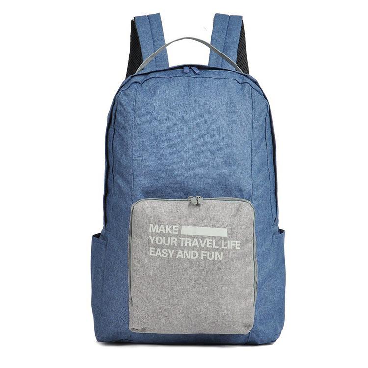 Утолщенный складной дорожный рюкзак и сумка-тележка