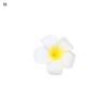 Elegant Hair Accessories Simulation Hair Clip White Plumeria Hairpin Beach Seaside Flower