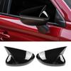 Side Door Rearview Mirror Cover Cap for Honda City / Hatchback GN2 GN3 - Rear View Mirror Cover Bright Black